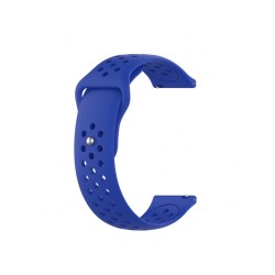 Λουράκι σιλικόνης με τρύπες Για Το  Garmin Venu 3 DarK Blue