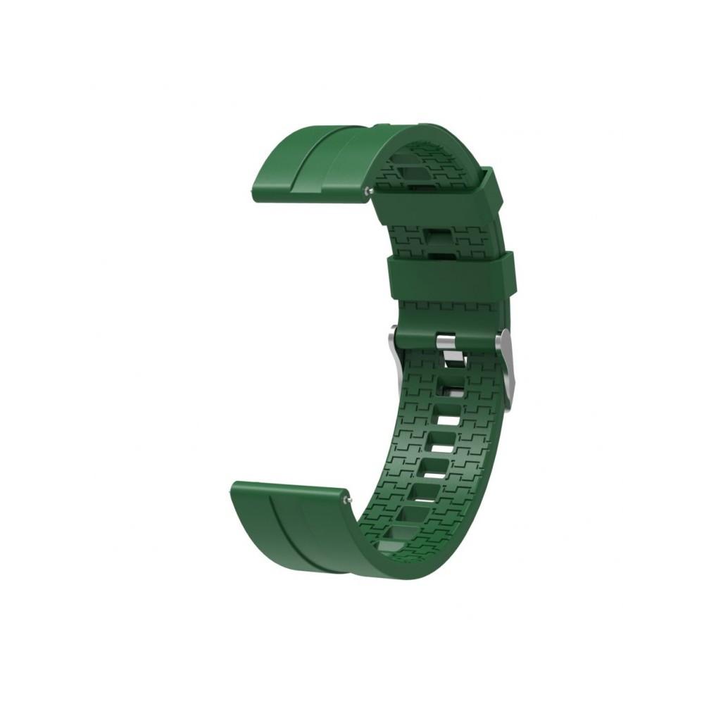 Λουράκι σιλικόνης hexagon για το  Amazfit Balance 46mm Army Green