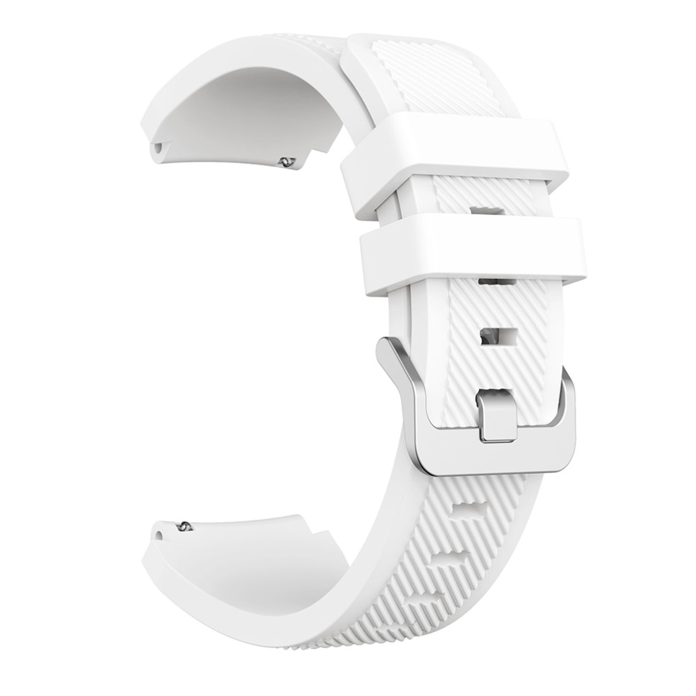 Twill Texture Λουράκι σιλικόνης Για Το Huawei Watch 3 (46mm) / Huawei watch 3 Pro (48mm) / Huawei Watch GT 2 Pro (47mm) / Honor GS Pro 48mm - OEM White
