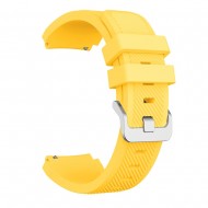 Twill Texture Λουράκι σιλικόνης Για Το HUAWEI WATCH GT 3 46 mm - OEM Yellow