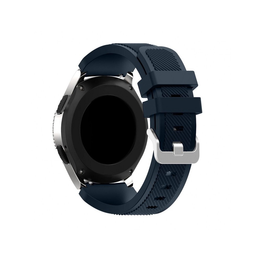 Twill Texture Λουράκι σιλικόνης Για Το Realme Watch S - OEM Dark Blue