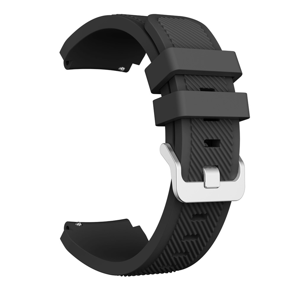 Twill Texture λουράκι σιλικόνης για το Xiaomi Watch S1 (46mm) / Watch S1 Active (47mm) 231 - Black