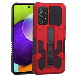 Θήκη σκληρή Vanguard Warrior με Holder για το Samsung Galaxy A52 5G / 4G / A52S(Rock Black)