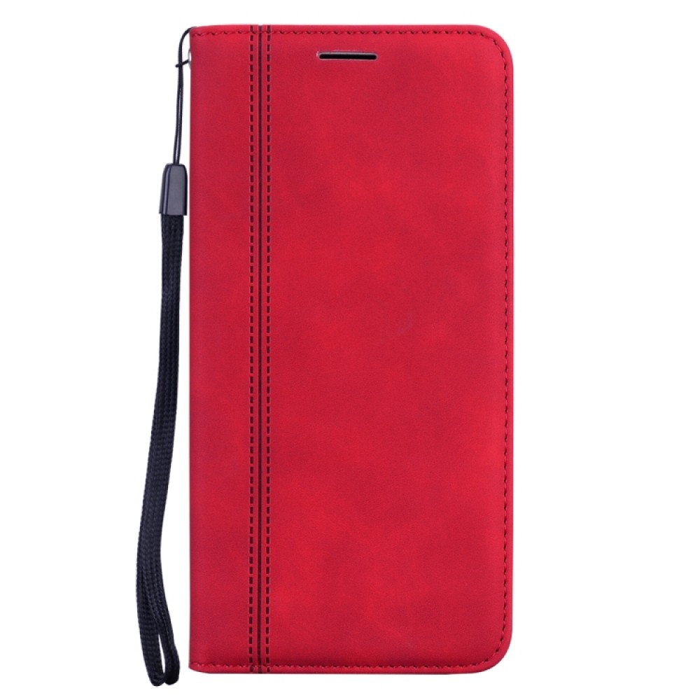 Θήκη δερματίνης πορτοφόλι  για το  Xiaomi Redmi Note 11 4G / Note 11S (Red)