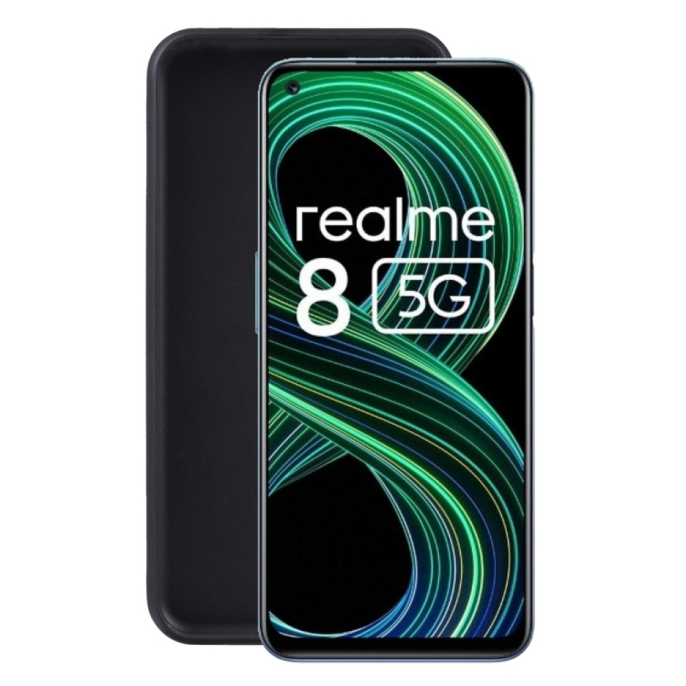 Θήκη σιλικόνης για το OPPO Realme 8 5G (Black)  