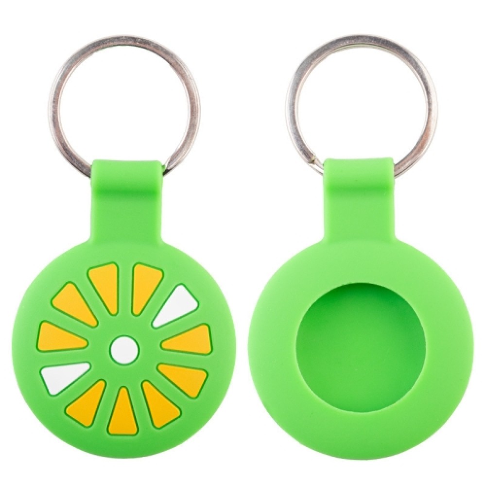 Θήκη σιλικόνης για AirTag cartoon Orange Green