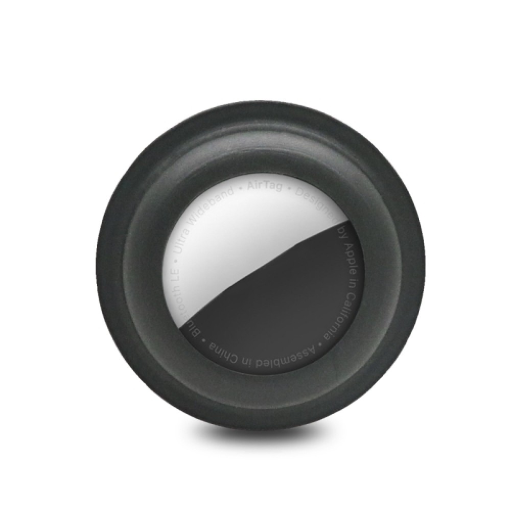Θήκη σιλικόνης για AirTag Shockproof Anti-scratch Black