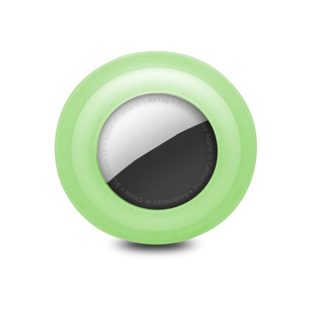 Θήκη σιλικόνης για AirTag Shockproof Anti-scratch Green