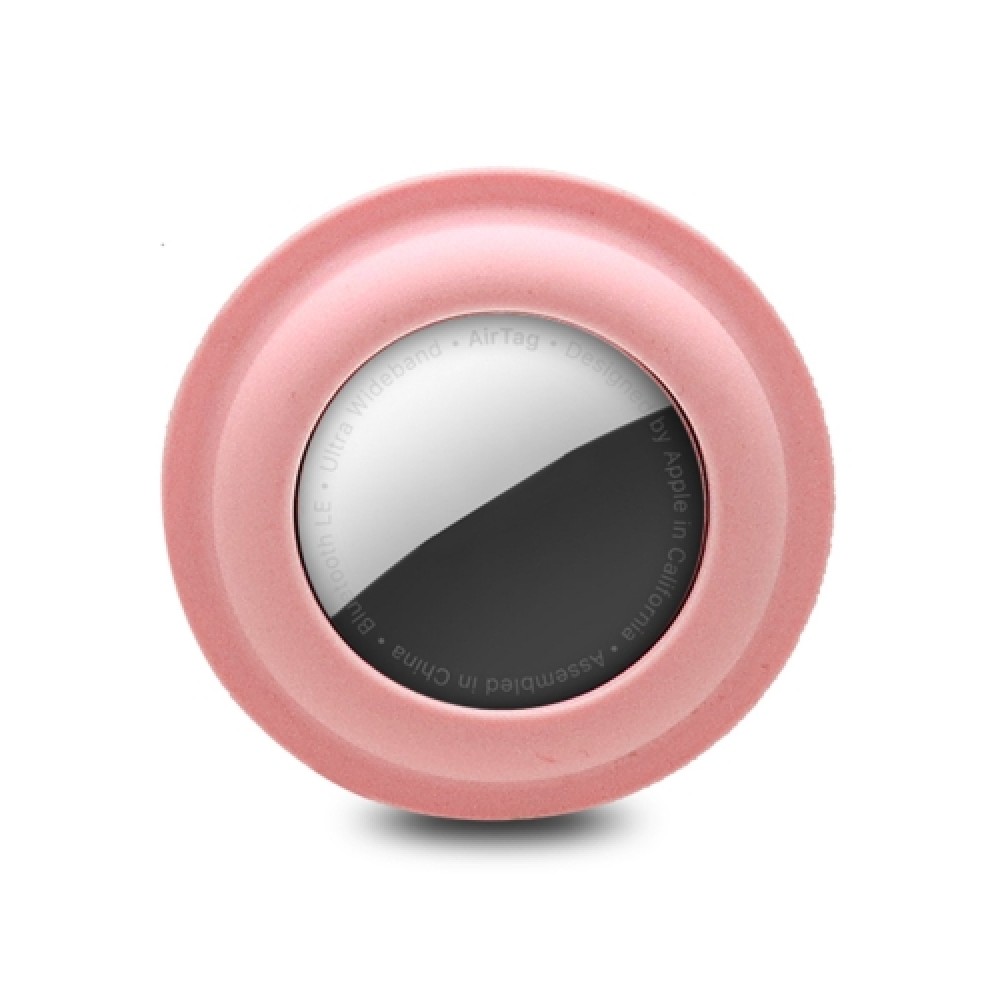 Θήκη σιλικόνης για AirTag Shockproof Anti-scratch Pink