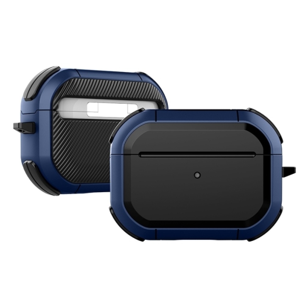 Θήκη armor stripe για AirPods 4 Blue