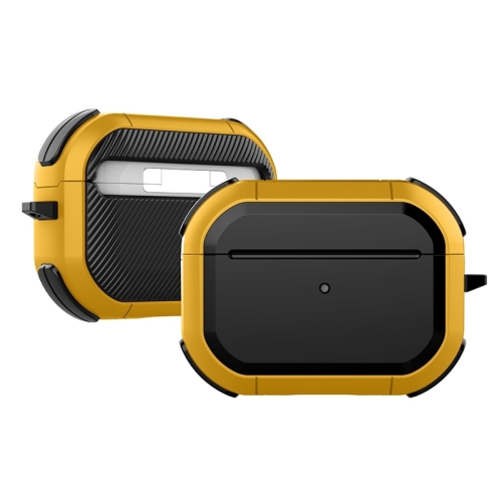 Θήκη armor stripe για AirPods 4 Yellow