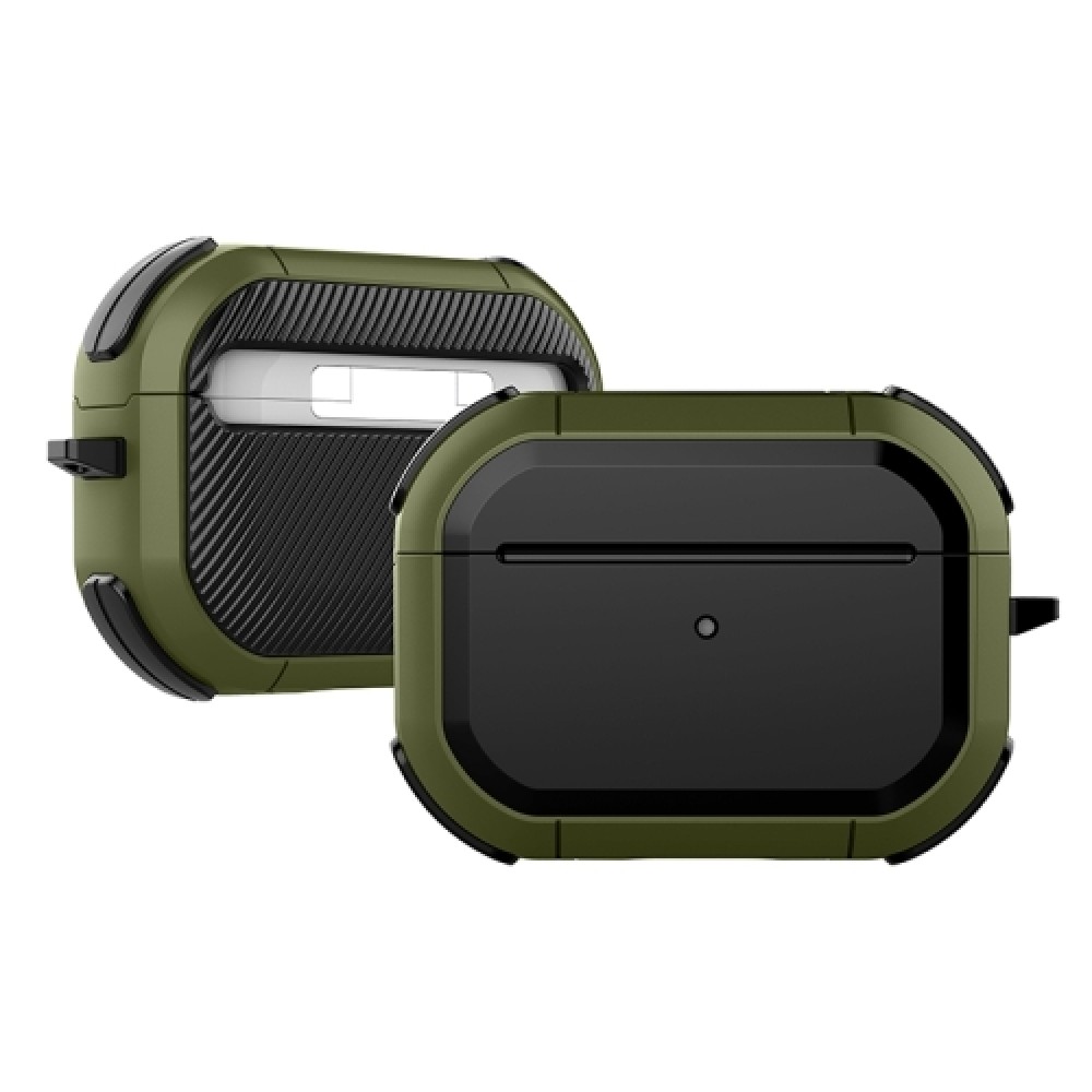 Θήκη armor stripe για AirPods 4 Grass Green