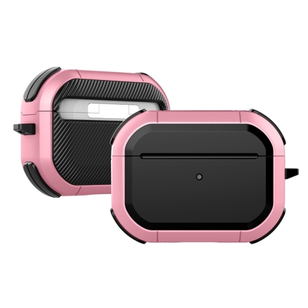 Θήκη armor stripe για AirPods 4 Pink
