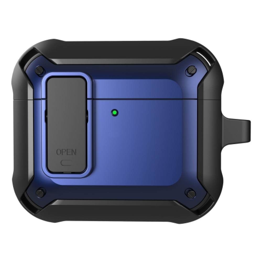 Θήκη armor με διακόπτη για AirPods 4 Navy Blue