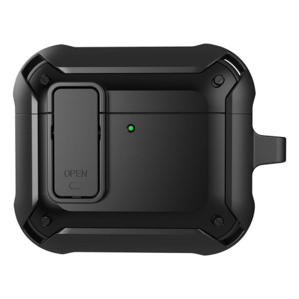 Θήκη armor με διακόπτη για AirPods 4 Black