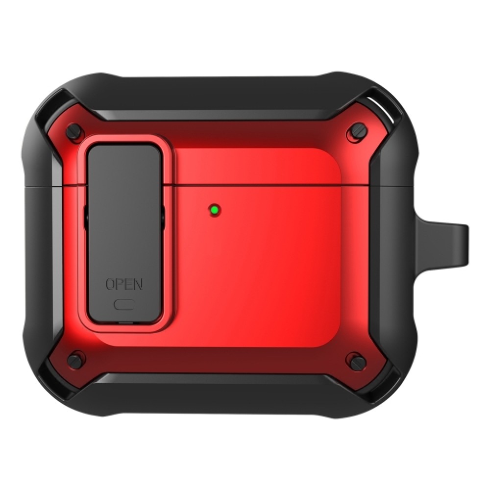 Θήκη armor με διακόπτη για AirPods 4 Red