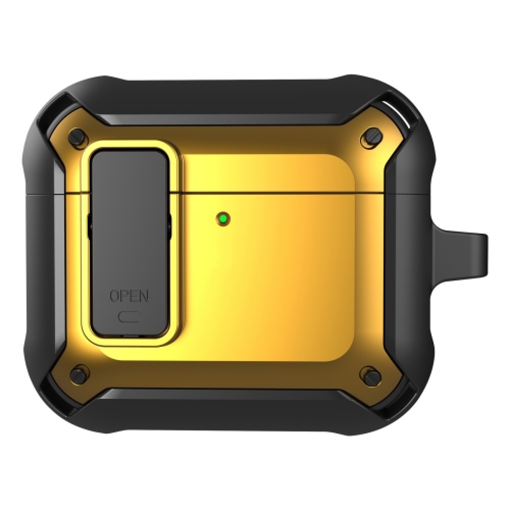 Θήκη armor με διακόπτη για AirPods 4 Yellow