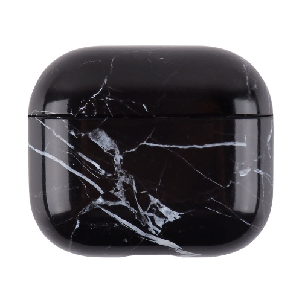 Θήκη Marble Pattern TPU για AirPods 4 Black White