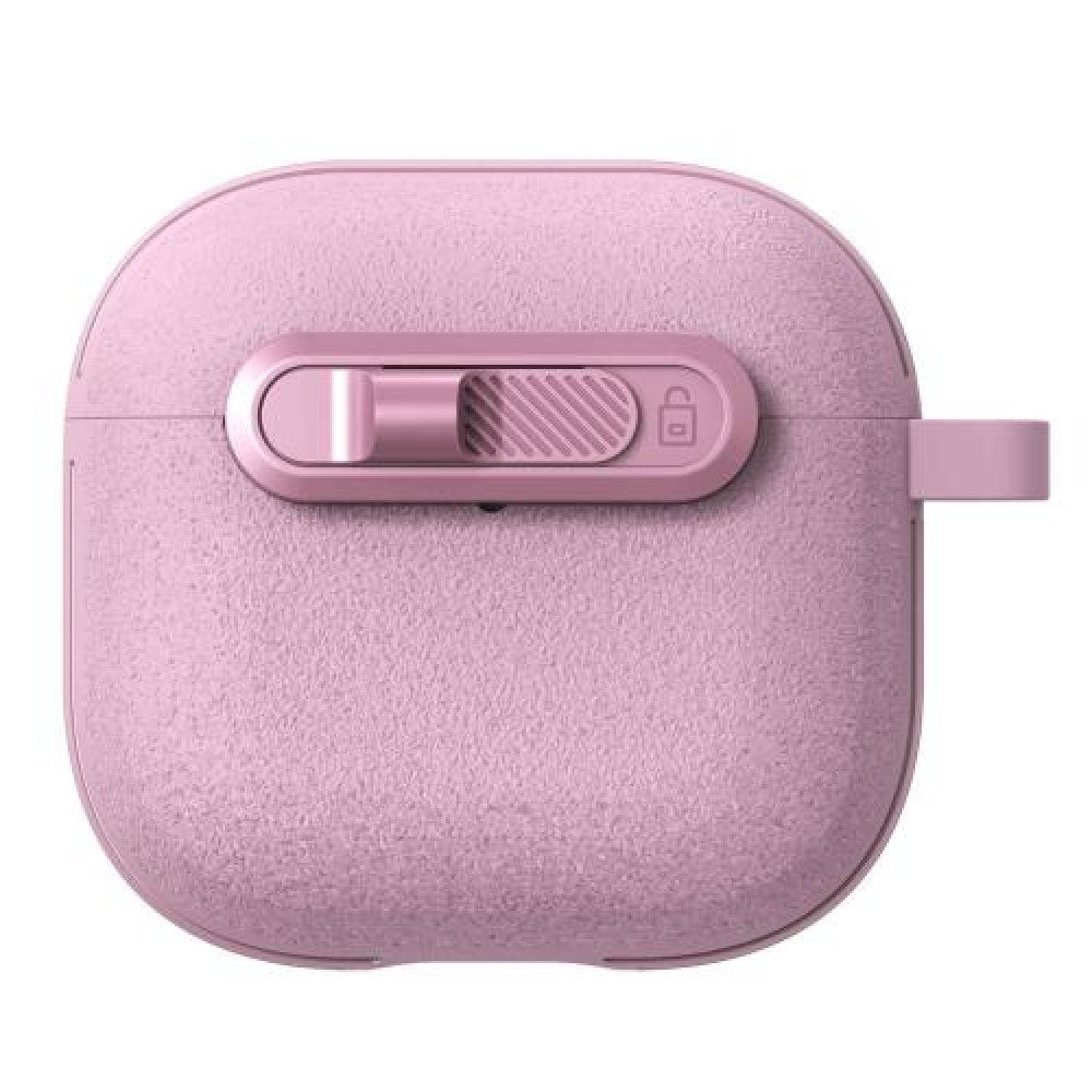 Θήκη Shockproof Starry Texture  με κλείδωμα για AirPods 4 Pink