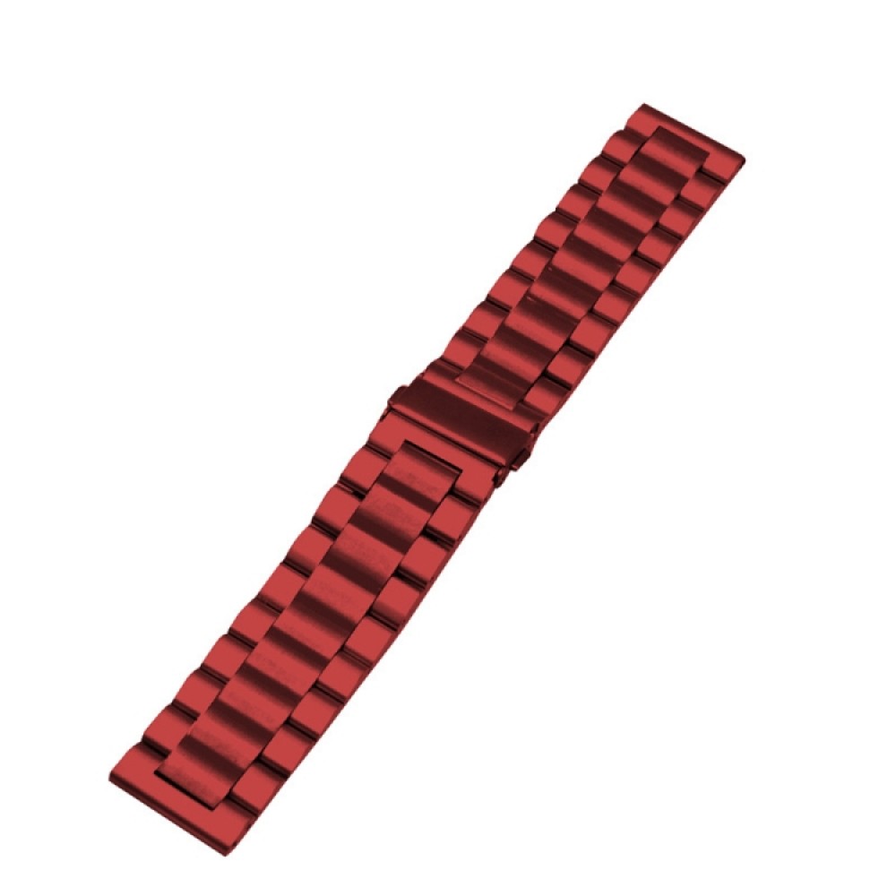Mεταλλικό λουράκι stainless steel  για το Για Το Amazfit Stratos 2s/3 - Red