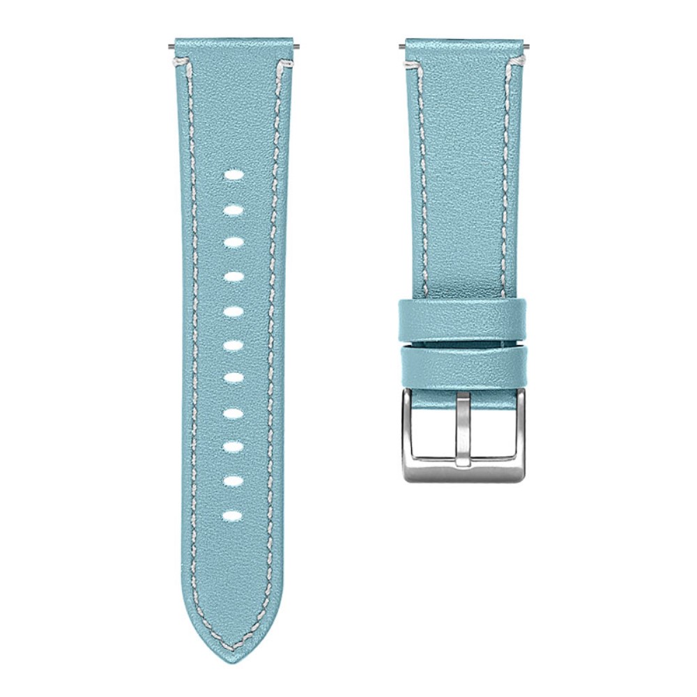 Δερμάτινο λουράκι με μεταλλικό κούμπωμα για το  Mibro Watch A2/ Mibro Watch Lite2 Blue