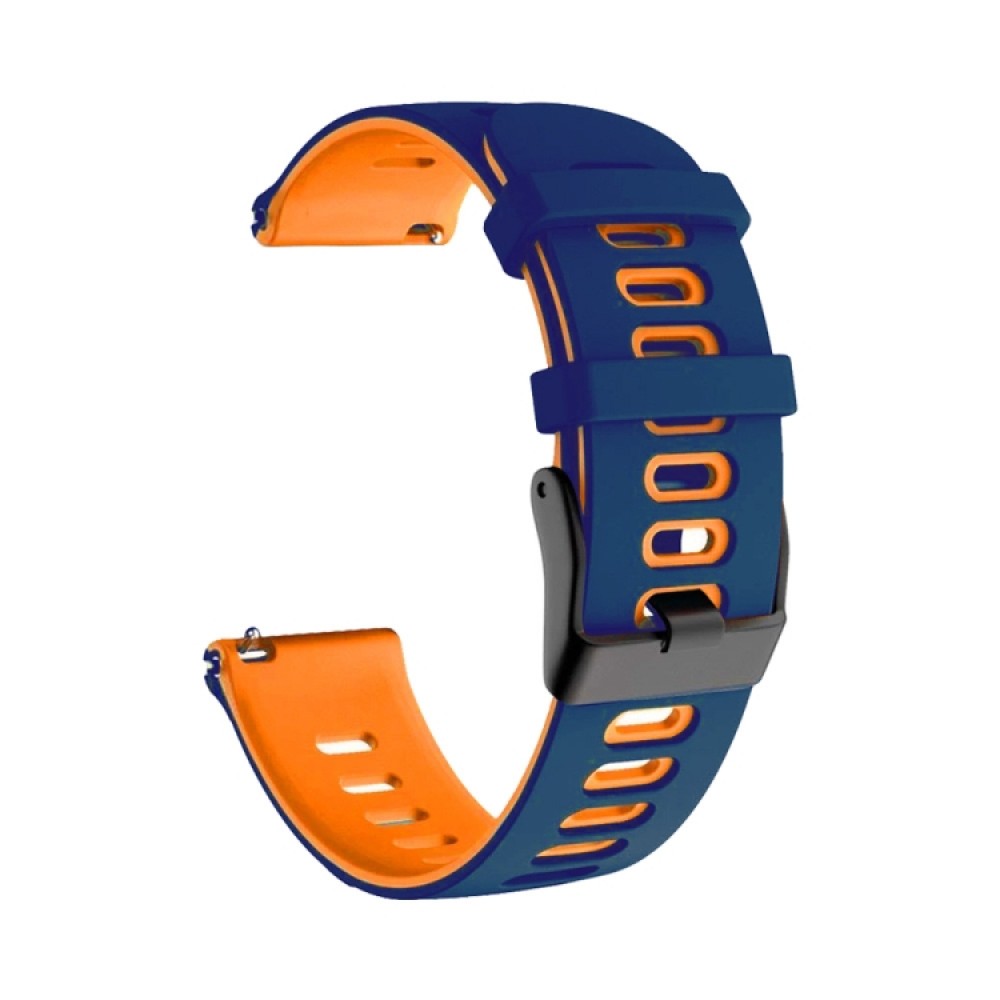Dual-color λουράκι σιλικόνης για το Mibro C2 / Mibro Watch Lite Dark Blue/Orange