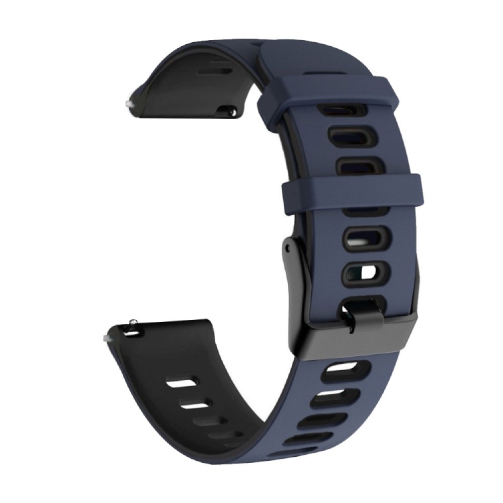 Dual-color λουράκι σιλικόνης για το Xiaomi Watch S1 (46mm) / Watch S1 Active (47mm)  Dark Blue /Black