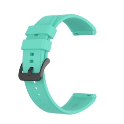 Λουράκι σιλικόνης με μαύρο κούμπωμα για το  Huawei Watch GT/GT 2 (46mm)/ GT 2e /GT Active/Honor Magic/Watch 2 Classic Mint Green
