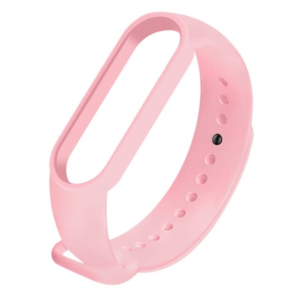 Λουράκι σιλικόνης για το Xiaomi Mi Band 5/6 -(Light Pink)