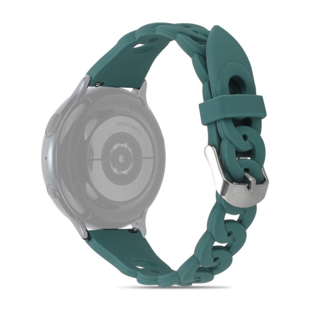 Λουράκι σιλικόνης ring buckle για το Garmin Venu / Garmin Venu SQ Green