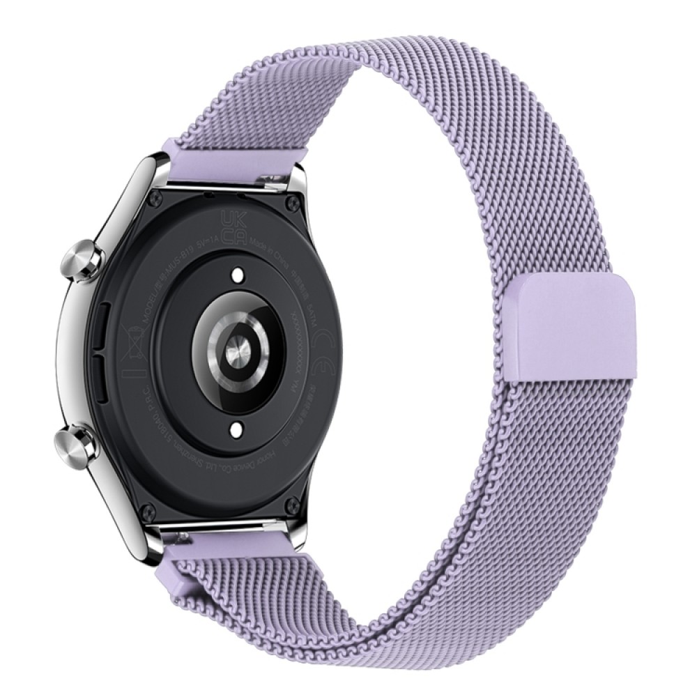 Milanese Μεταλλικό λουράκι με μαγνητικό κλείσιμο Για Το   Huawei Watch 4 (46mm) / Watch 4 Pro (48mm) Lavender Purple