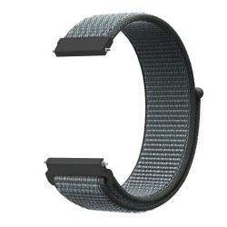 Nylon λουράκι με αυτοκόλλητο κλείσιμο για το Huawei Watch GT 5 (46mm)/ Huawei Watch GT 5 Pro titanium (46mm) Classic Storm Gray