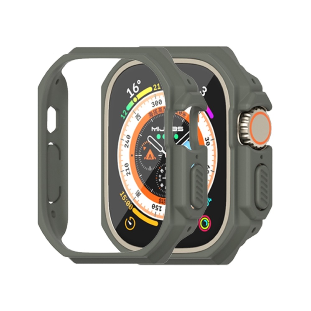 Προστατευτική θήκη σκληρής σιλικόνης για το Apple Watch Ultra 49mm (khaki Green)  