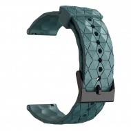 Λουράκι σιλικόνης Football Pattern για το   Huawei Watch 4 (46mm) / Watch 4 Pro (48mm) (Rock Cyan)