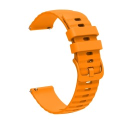 Λουράκι σιλικόνης dot wavy pattern για το  HUAWEI WATCH GT 3 42 mm - (Yellow)