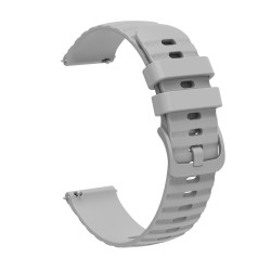 Λουράκι σιλικόνης dot wavy pattern για το  Huawei Watch 3 (46mm) / Huawei watch 3 Pro (48mm) / Huawei Watch GT 2 Pro (47mm) / Honor GS Pro 48mm (Grey)