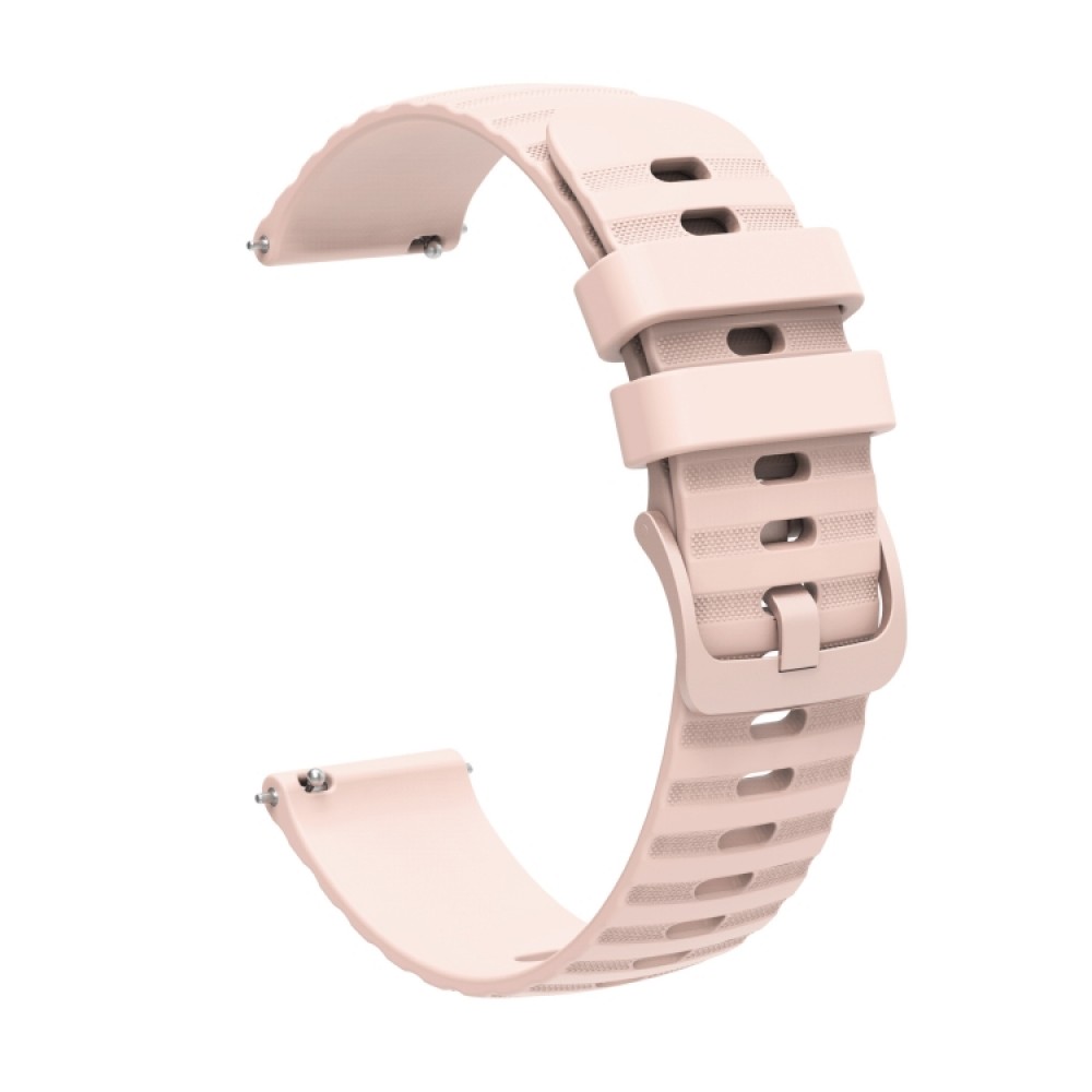 Λουράκι σιλικόνης dot wavy pattern για το Huawei Watch GT 4 41MM (Pink)