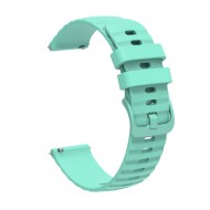 Λουράκι σιλικόνης dot wavy pattern για το  Garmin Venu 2 plus (Teal)