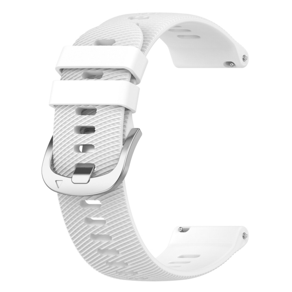 Λουράκι σιλικόνης για το  Garmin Forerunner 255S (White)