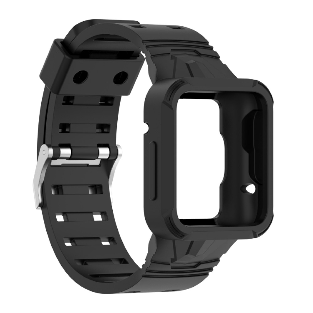 Λουράκι σιλικόνης με ενσωματωμένη θήκη για το  Xiaomi Poco Watch (Black)