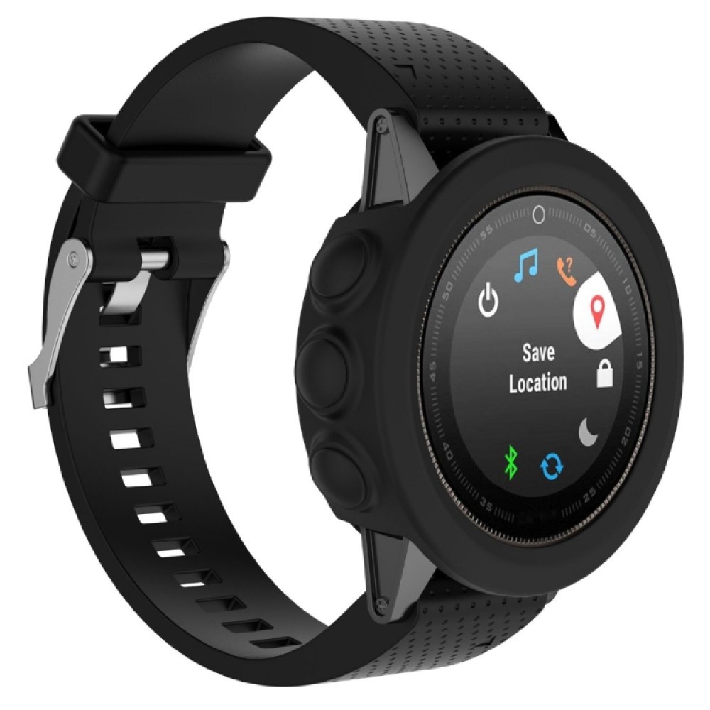 Προστατευτική θήκη σιλικόνης για το Garmin Fenix 5S (Black)