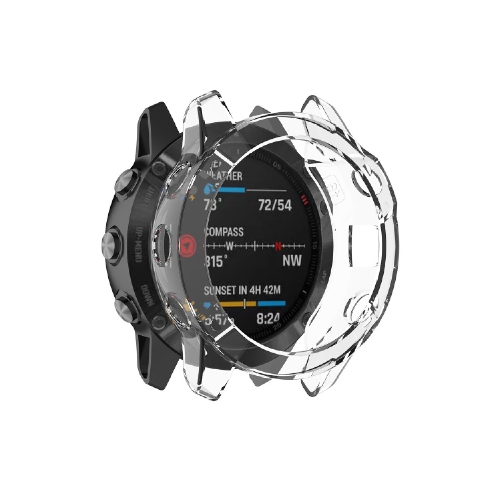 Προστατευτική θήκη σιλικόνης για το Garmin Fenix 6 / 6 Pro (Transparent)