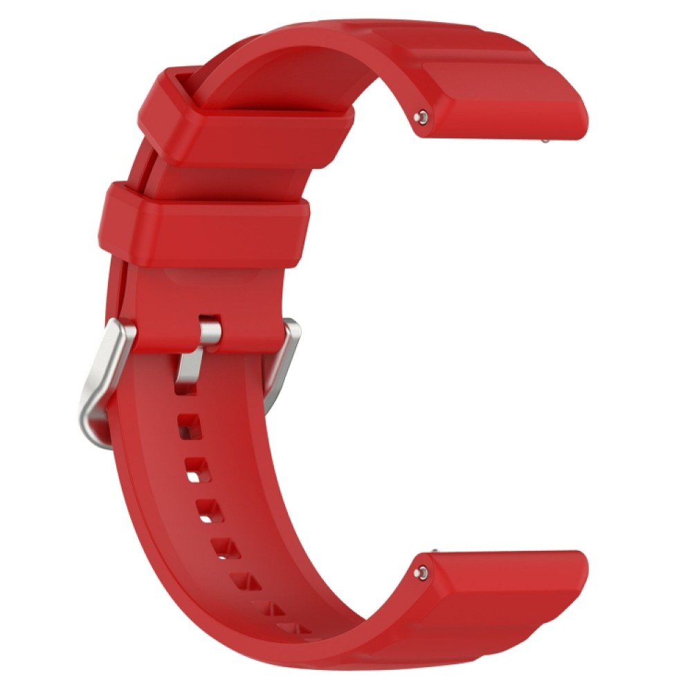 Λουράκι σιλικόνης three lines pattern για το Amazfit GTR 2e 46mm/ GTR 46mm (Red)