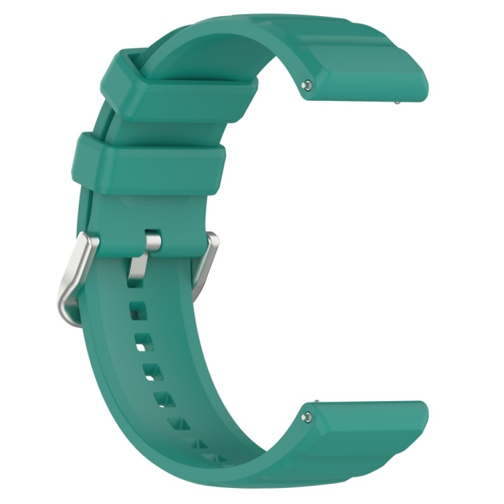 Λουράκι σιλικόνης three lines pattern για το Amazfit GTR 2e 46mm/ GTR 46mm (Pine Green)