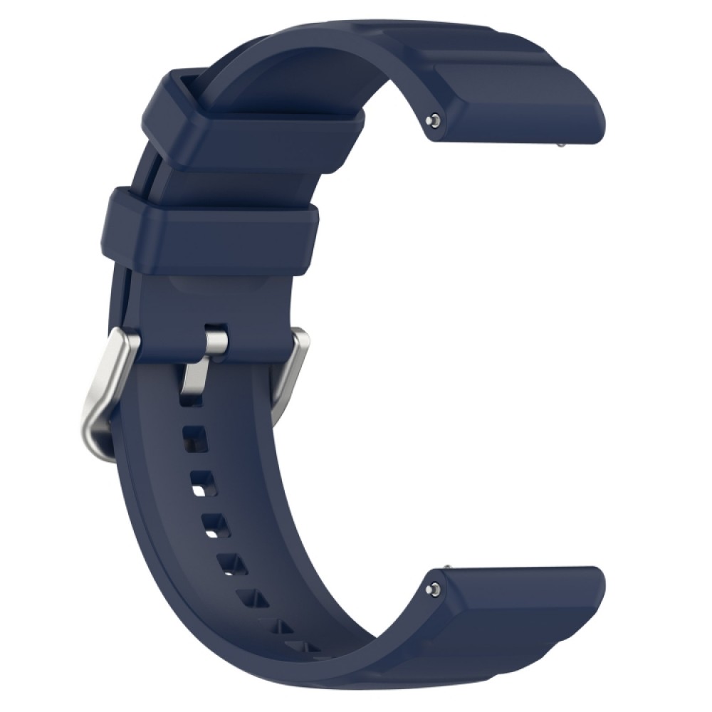 Λουράκι σιλικόνης three lines pattern για το Realme Watch 2 / Watch 2 Pro / Watch S Pro (Midnight Blue)