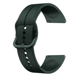 Λουράκι σιλικόνης one line pattern για το Garmin Vivoactive 3/Forerunner 645 (Dark Green)