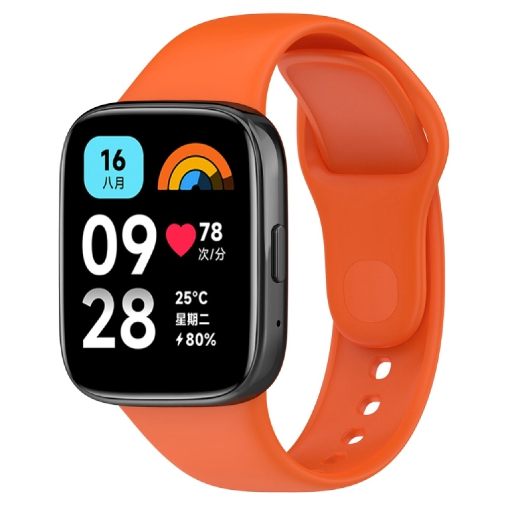 Λουράκι σιλικόνης για το  Redmi Watch 3 Lite / Watch 3 Active (Orange)