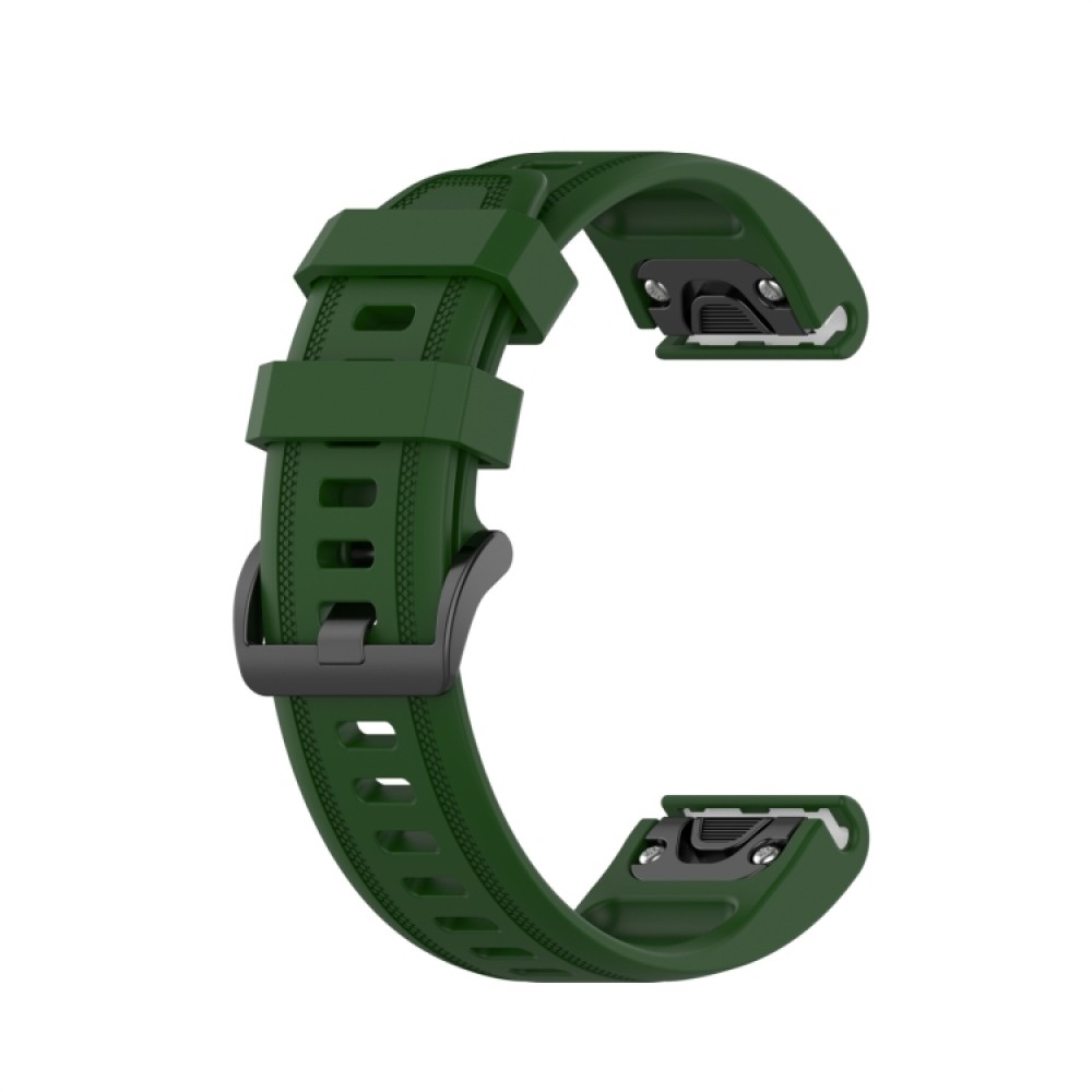 Λουράκι σιλικόνης για το  Garmin Descent Mk2S/ Garmin Instinct 2S (Army Green)