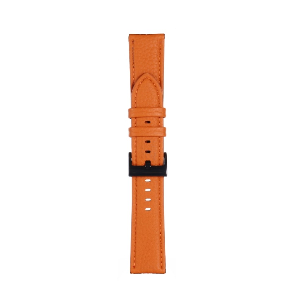 Δερμάτινο λουράκι για το  Samsung Galaxy Active / Active 2 40mm / 44mm / Galaxy Watch 3 41mm - (Orange)
