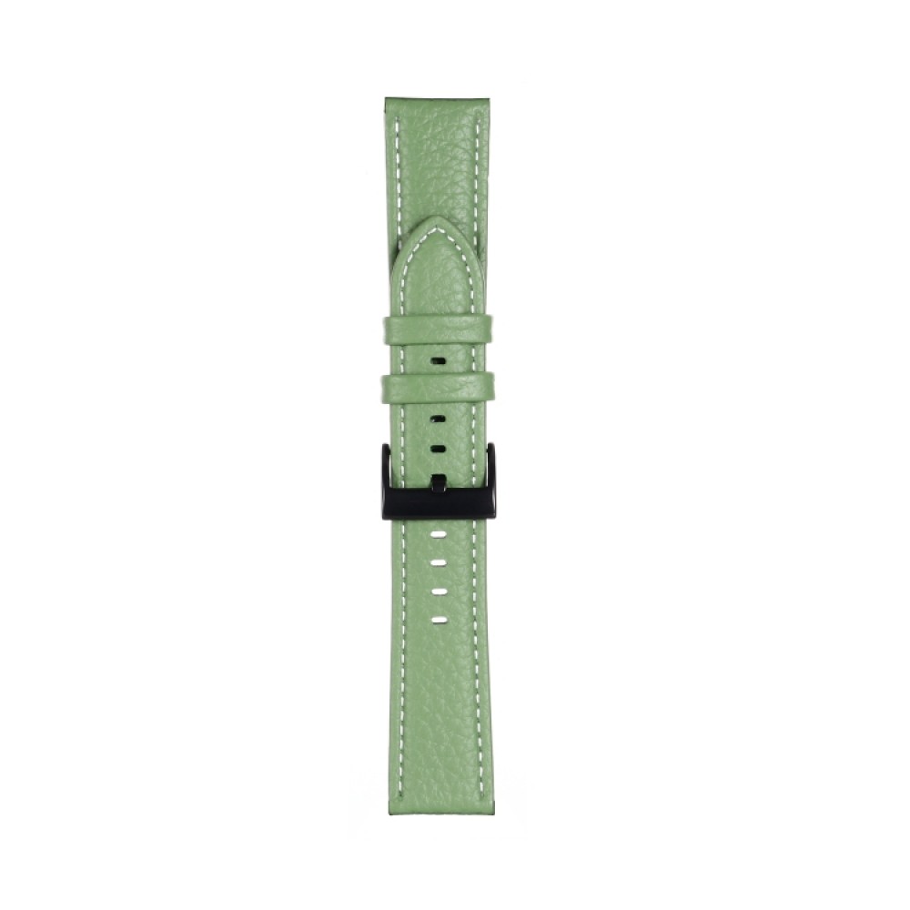 Δερμάτινο λουράκι για το  Garmin Forerunner 255 / Vivoactive 4 / Venu 2 (45mm)  (Fruit Green)